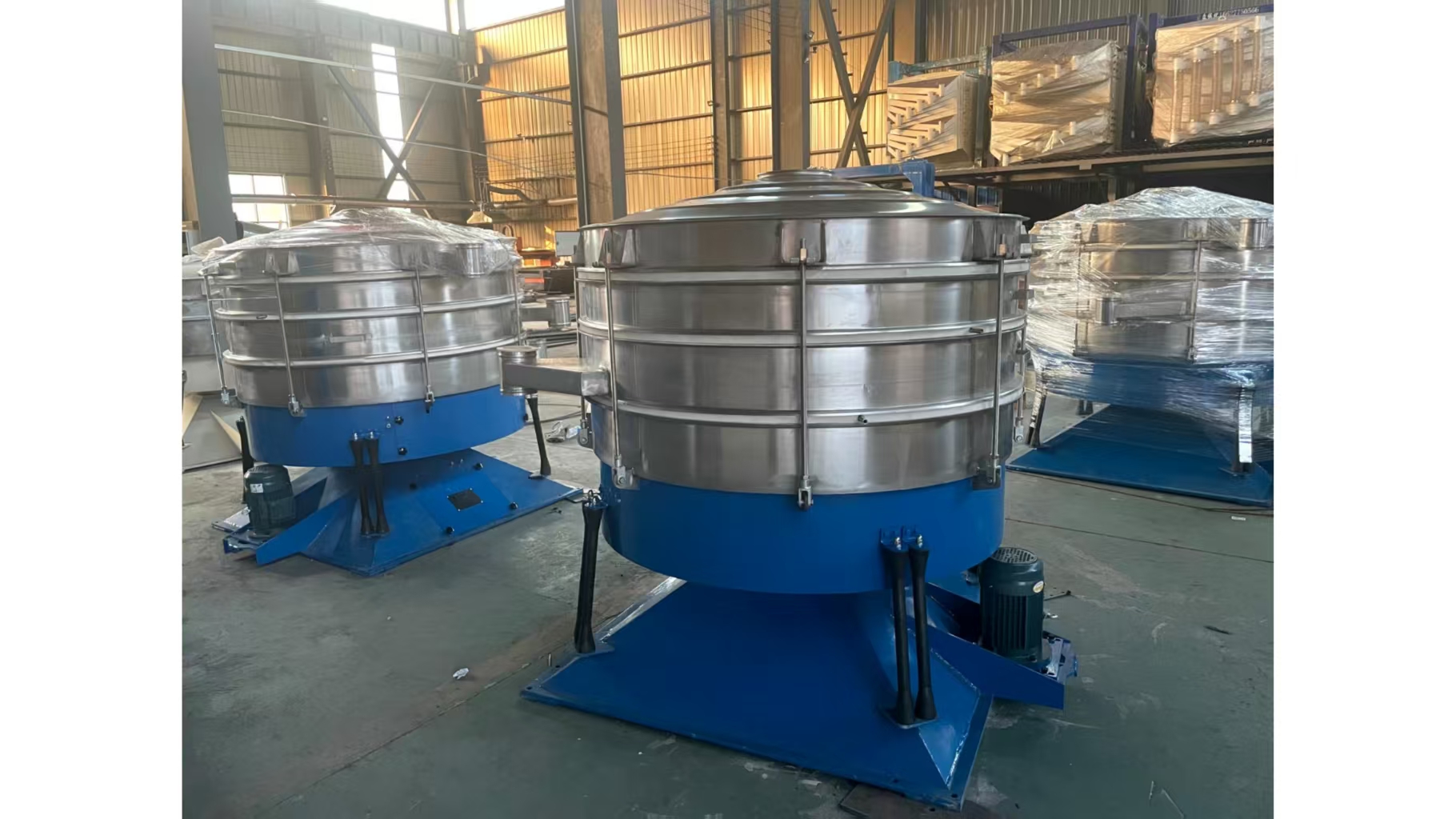 圆形摇摆筛的功能结构与应用