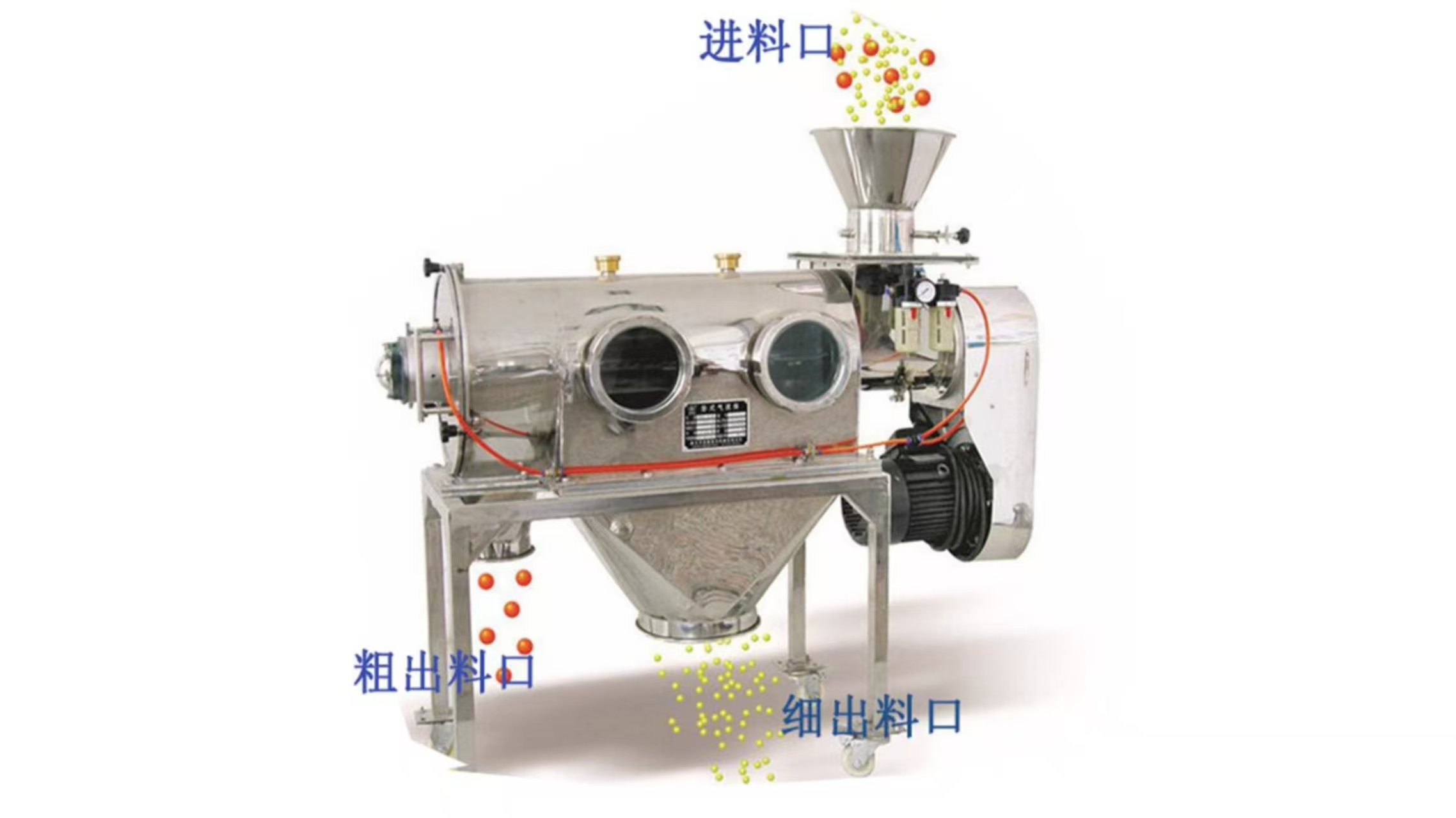 气流筛在超轻细物料领域的应用与优势